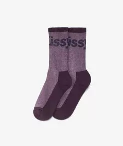 Stüssy Logo Jacquard Trail Socks