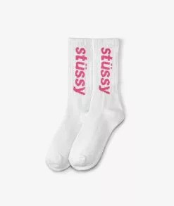 Stüssy Helvetica Crew Socks